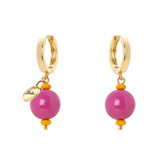 Orecchini cerchietto e boule Sodini Queens 832178X